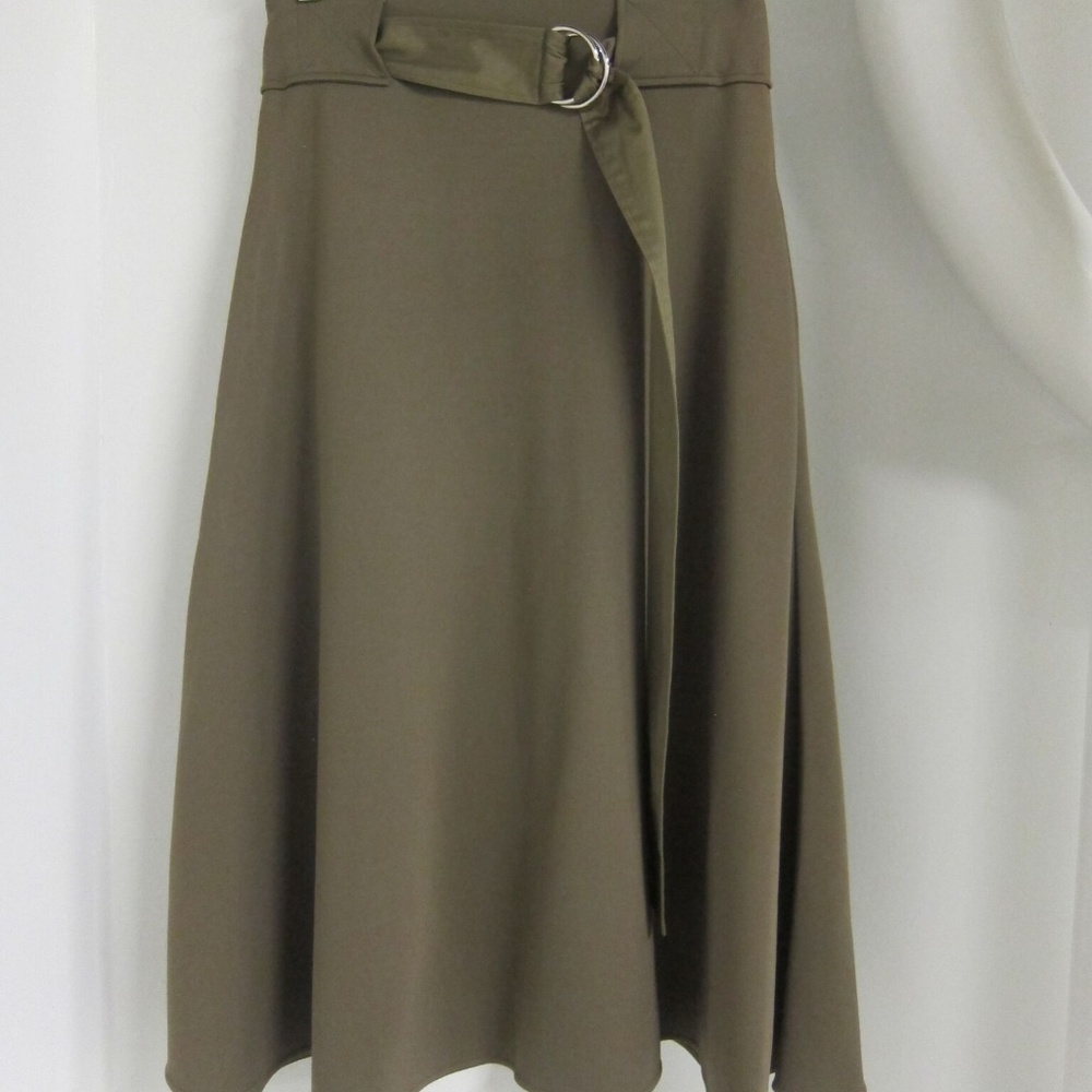 Vintage Long Army Green Celine Skirt
